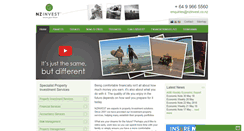 Desktop Screenshot of nzinvest.com